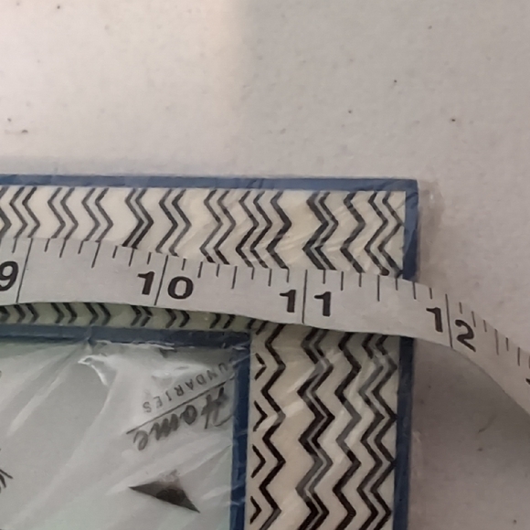 Handicrafts Home Blue and White Handmade 8X10 Picture Frame New In Box - Picture 6 of 6